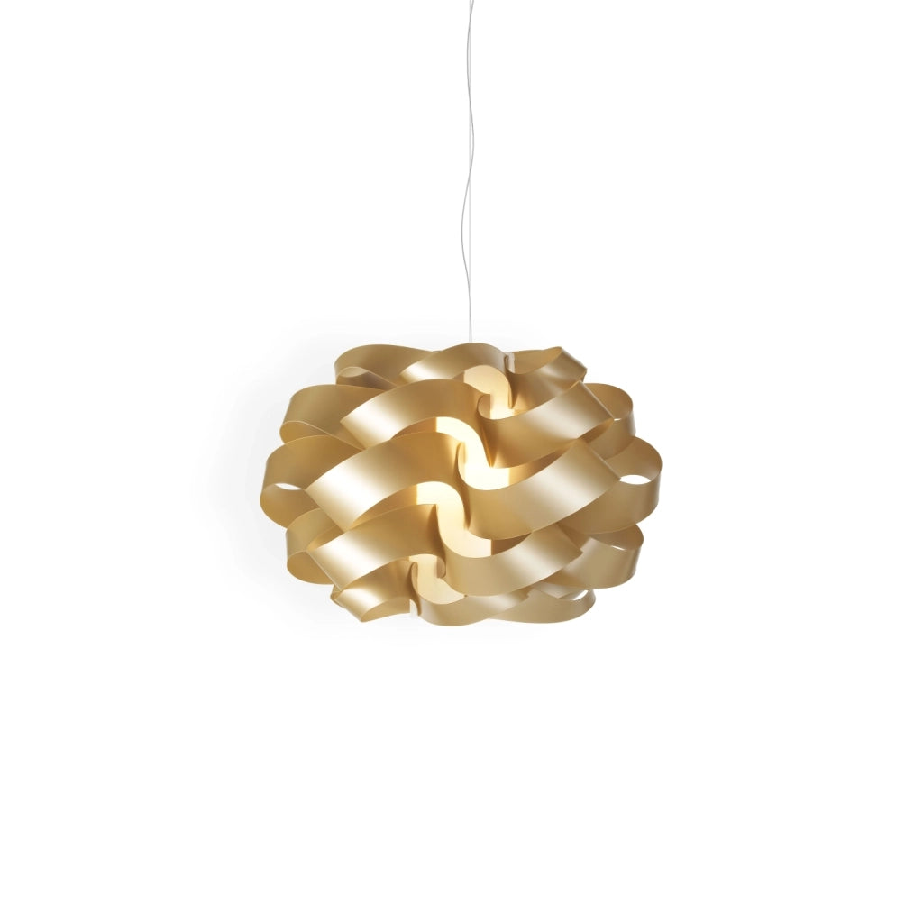 Sospensione Da Esterno Moderna Cloud Polilux ® New Gold 1 Luce E27