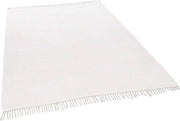 Tapijt handgeweven in cotone - versatile e di stile - 1 pezzo - bianco - 100% cotone - 60 x 120 cm