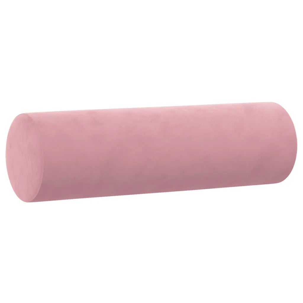 Set di Divani 4 pz con Cuscini Rosa in Velluto 3201967