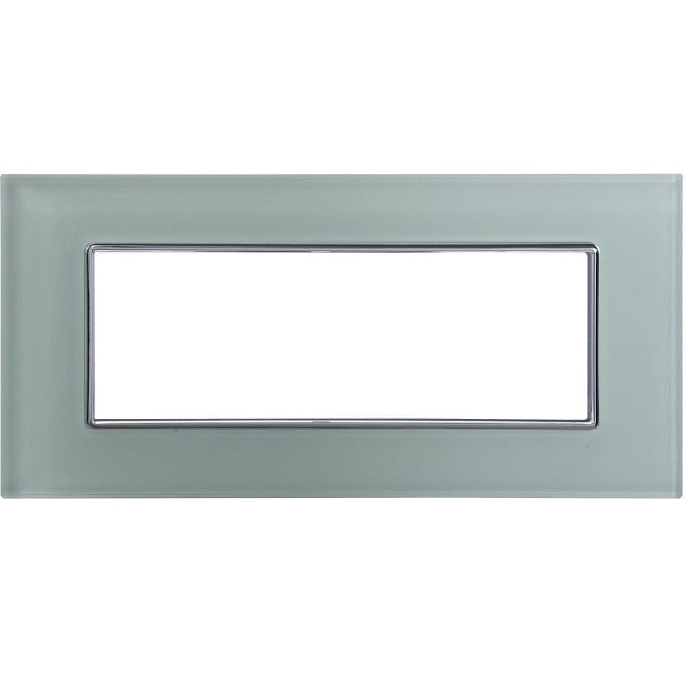 Trade Shop - Placca Cristal 3m 4m 6m Verde Biancastro Effetto Vetro Compatibile Con Axolute -