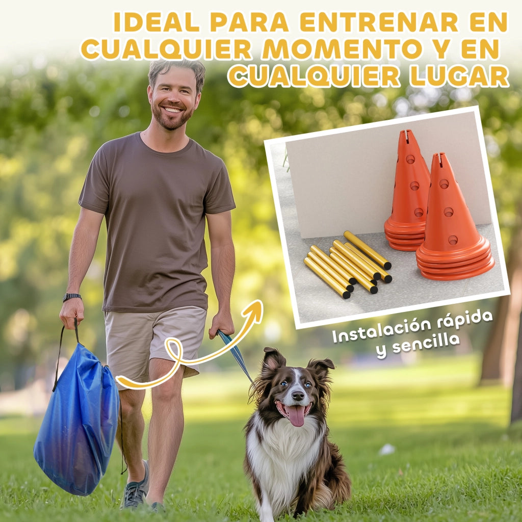 Set Agilit¨¤ Cani ¨C Minimal ¨C 8 Coni 8 Barriere