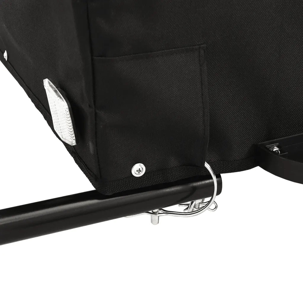 Rimorchio da Bici Nero e Blu 30 kg in Ferro CFW5938975