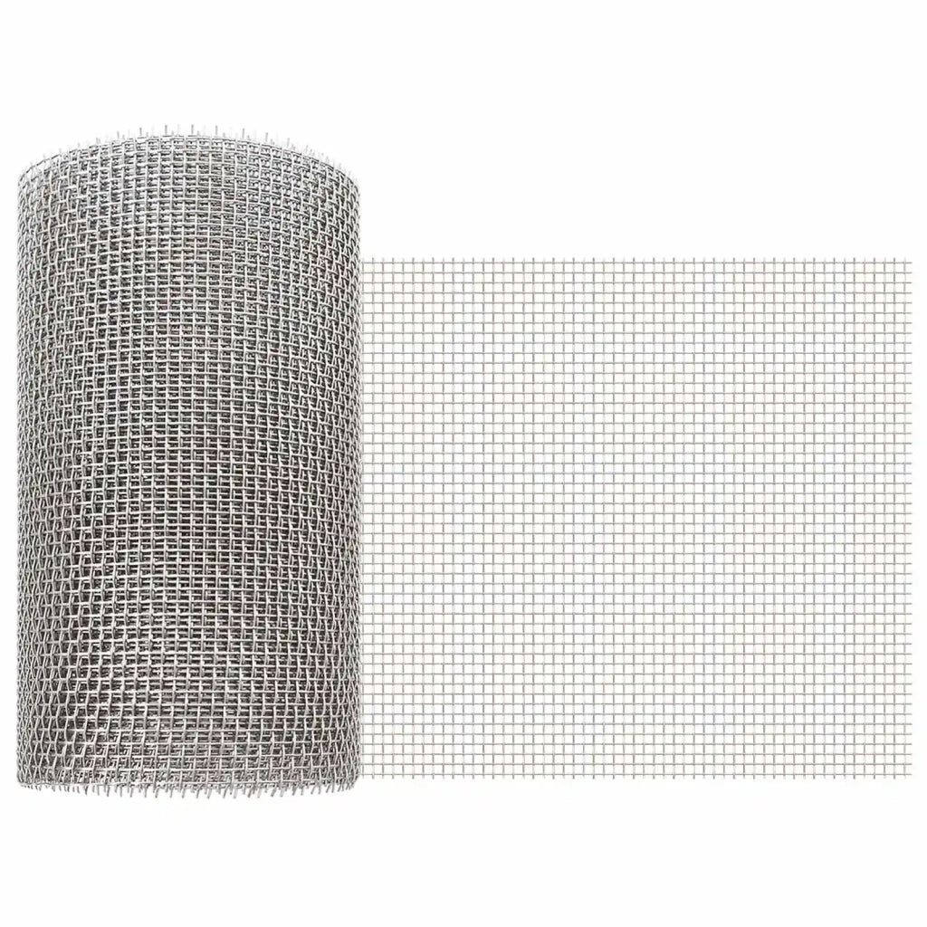 Rete per schermatura 20 x 200 cm 6 Mesh Argento 42039644