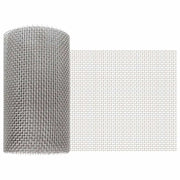 Rete per schermatura 20 x 200 cm 6 Mesh Argento 42039644