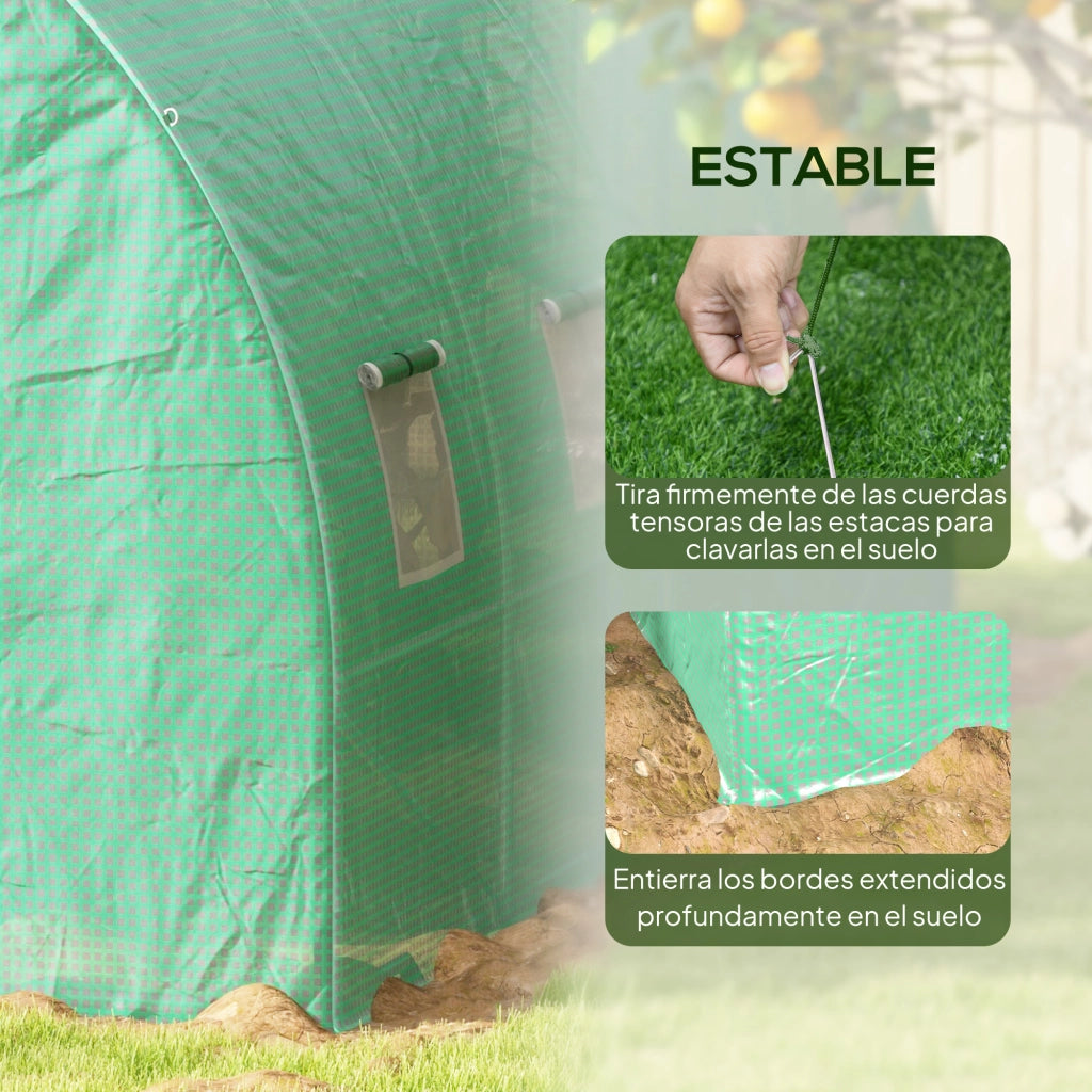 Serra Tunnel 6x3x2 m ¨C Minimal ¨C Verde