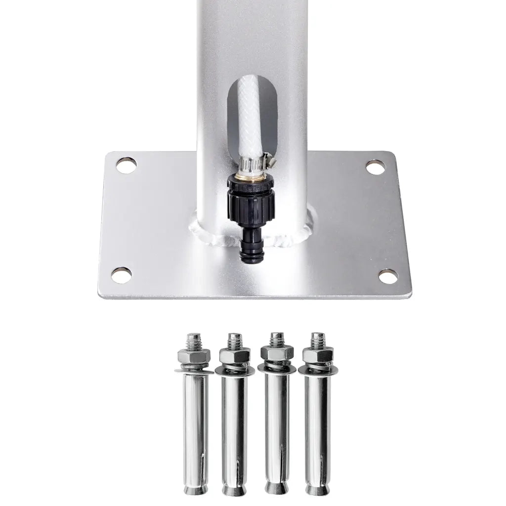 Doccia da Giardino 215 cm in Alluminio 315943