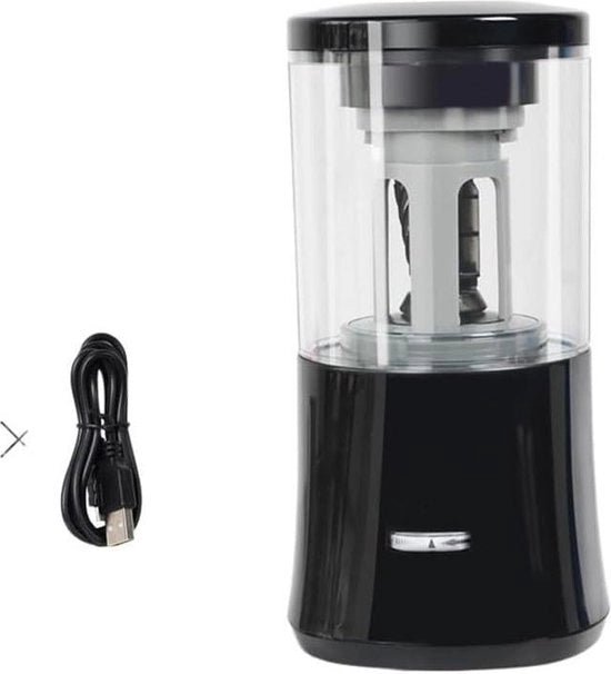 Puntenslijper elettrico automatico - Realizzato con materiali robusti - Funzione automatica - Materiale scolastico