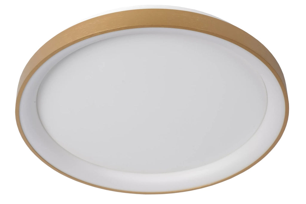 Plafoniera LED 48 cm 38W oro rotonda Vidal Lucide