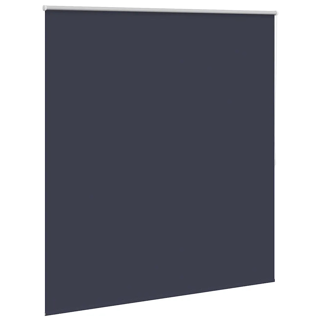 Tenda a Rullo Oscurante-Tenda da sole a rullo 144,4x175 cm Tessuto Larghezza 140 cm blu marino