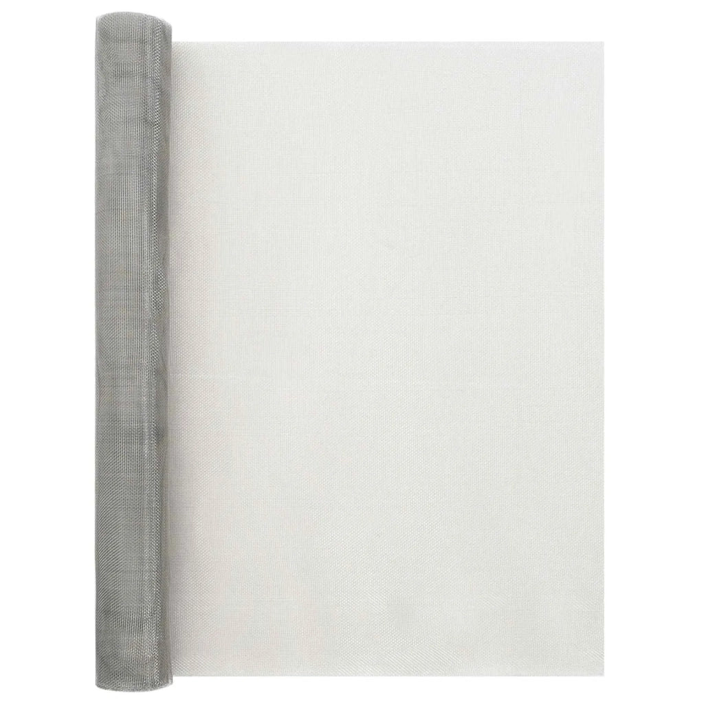 Rete per schermatura 60 x 500 cm 20 Mesh Argento 42039533
