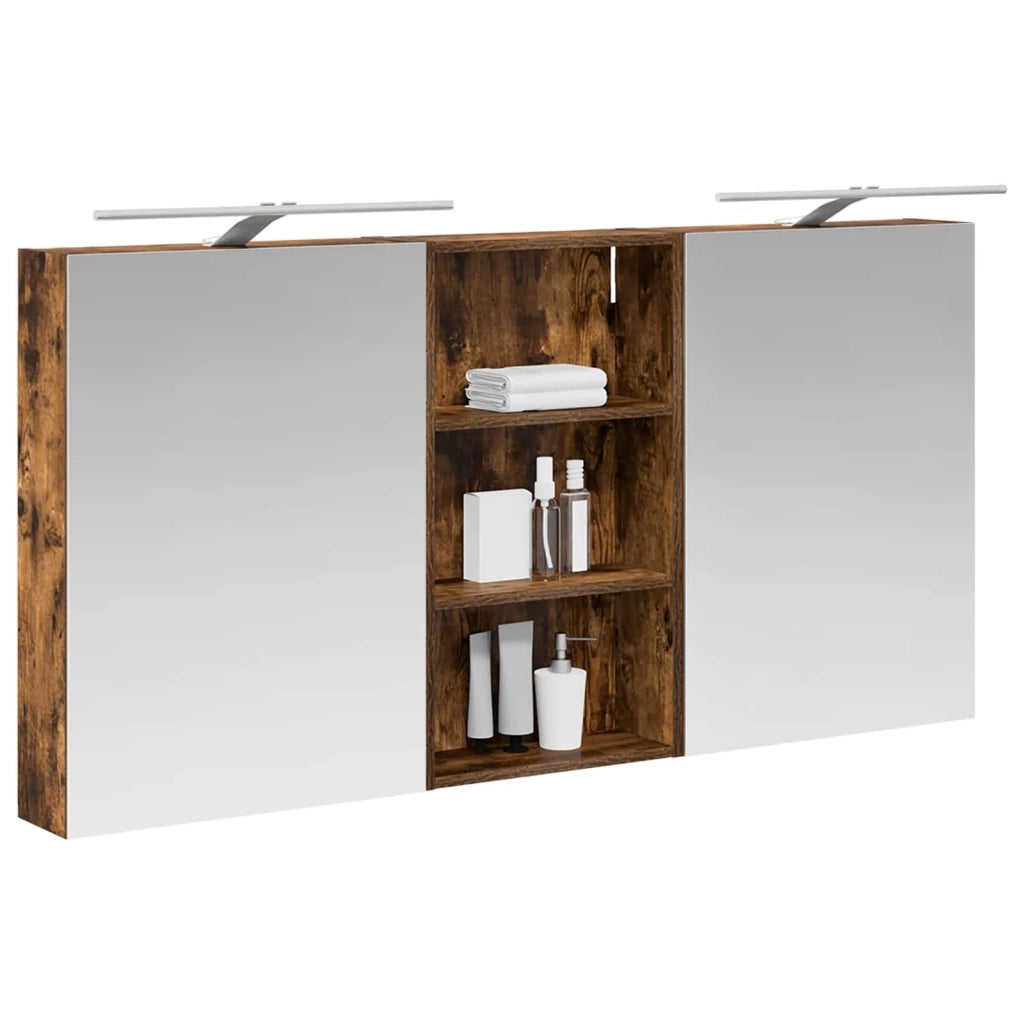 Set di Armadi da Bagno con lo scaffale 3 pcs 140 x 14,5 x 70 cm 3403788