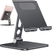 Sostegno per Tablet e Smartphone - Supporto Opaco con Base Solida e Compatibilità Universale (3.5-13 pollici)