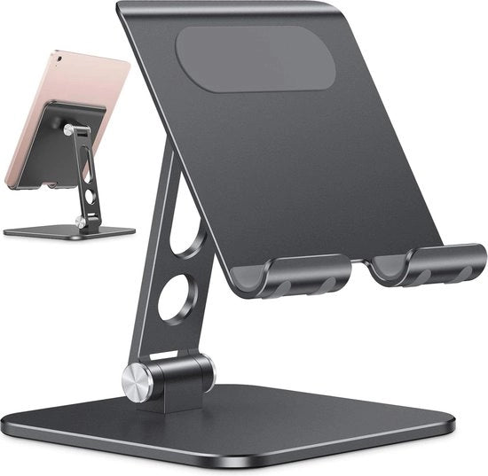 Sostegno per Tablet e Smartphone - Supporto Opaco con Base Solida e Compatibilità Universale (3.5-13 pollici)