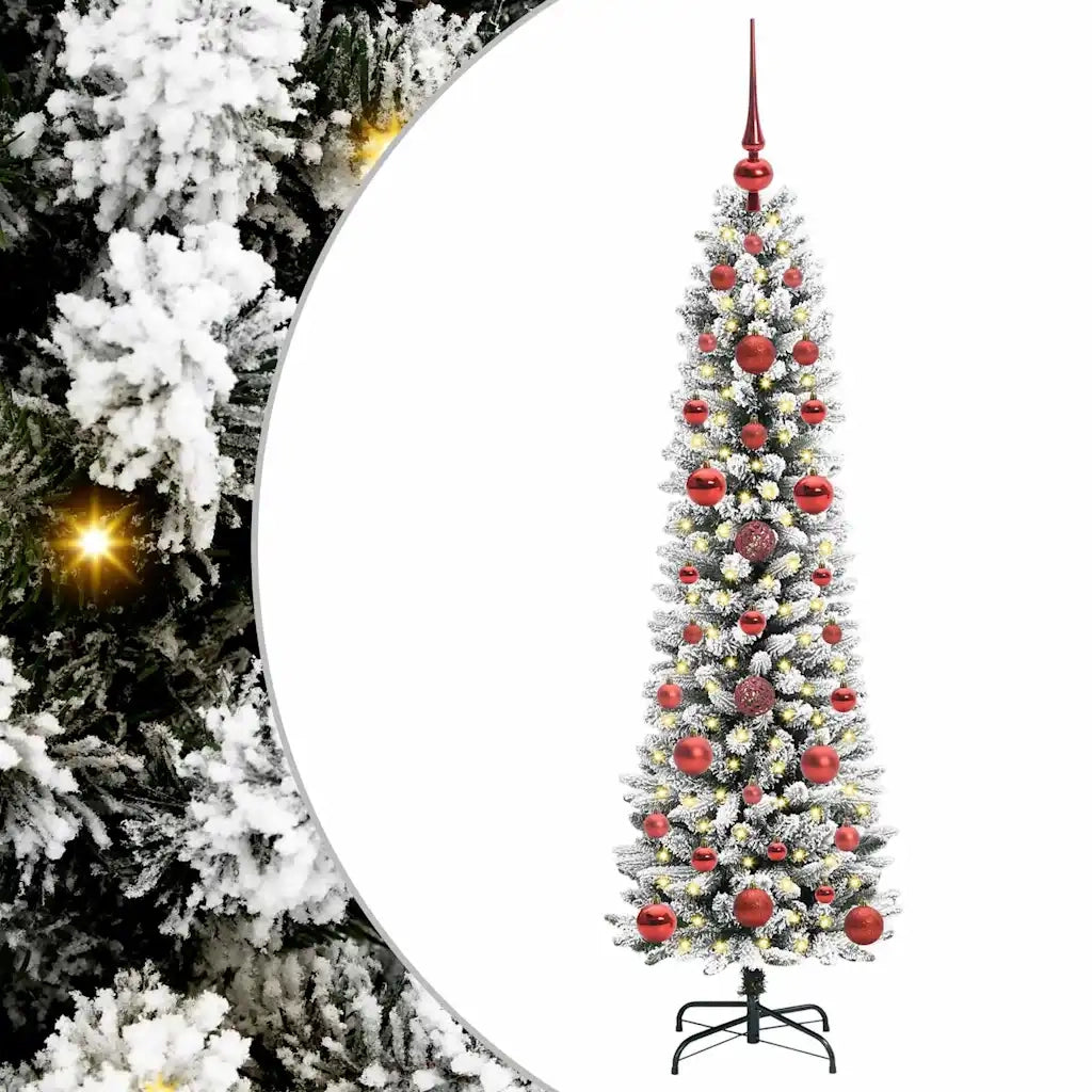 Albero di Natale artificiale con 150 LED Bianco 120 cm 3396081