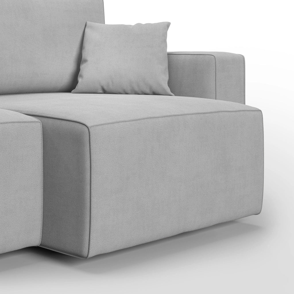Morfeo Divano in tessuto impermeabile 180 cm  grigio chiaro