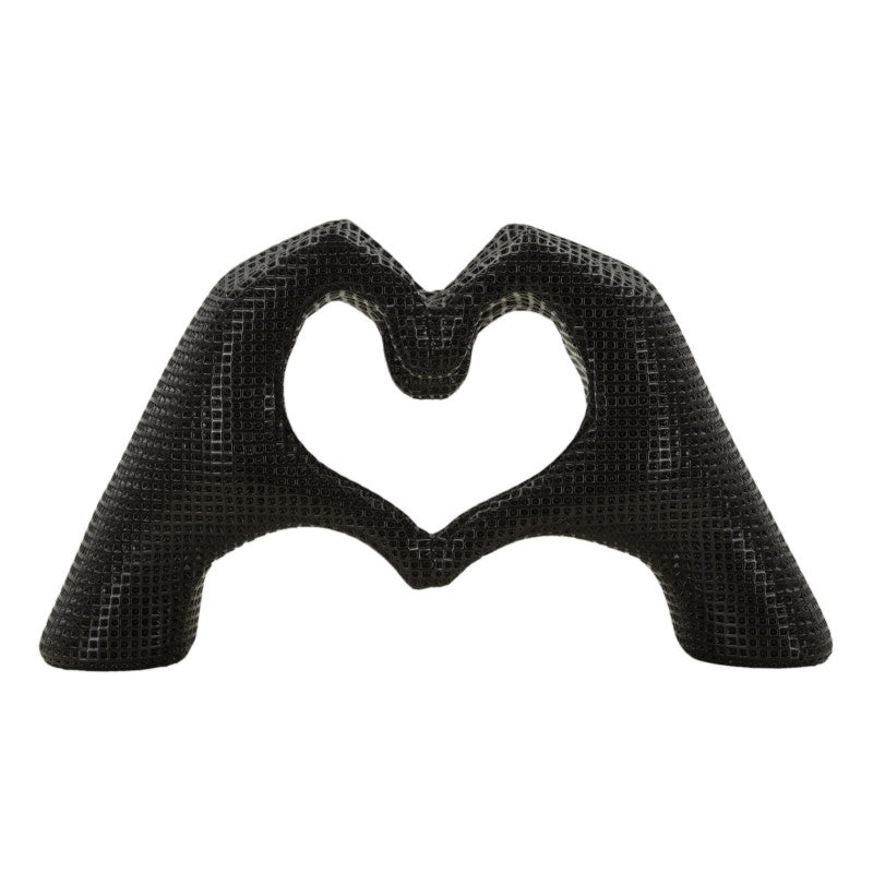 Scultura Lover Black cm 25x7,5x13,5