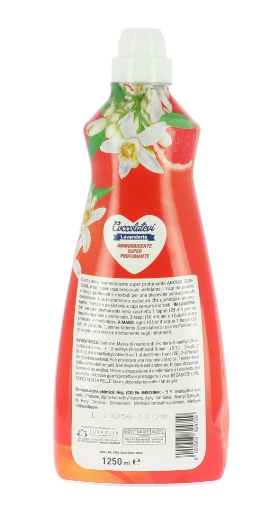 COCCOLATEVI AMMORBIDENTE SUPER PROFUMANTE AROMA SENSUAL 1250 ML