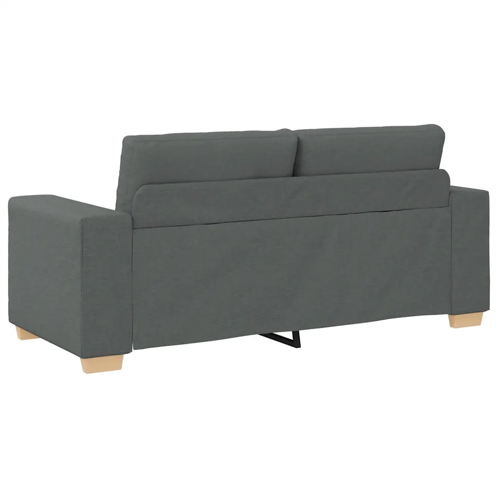 Divano Divanetto-Sofa Grigio Scuro 140 cm in Tessuto