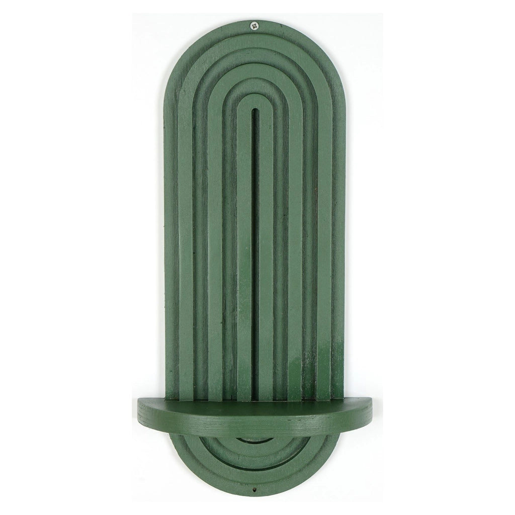 Pernumia, Mensola un Ripiano, 20x9x40h cm Verde