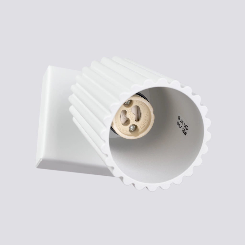 Lampada da parete KARBON bianco