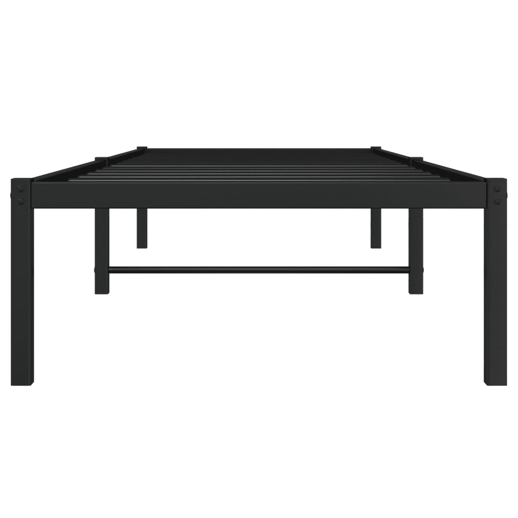 Giroletto in Metallo Nero 80x200 cm 373646