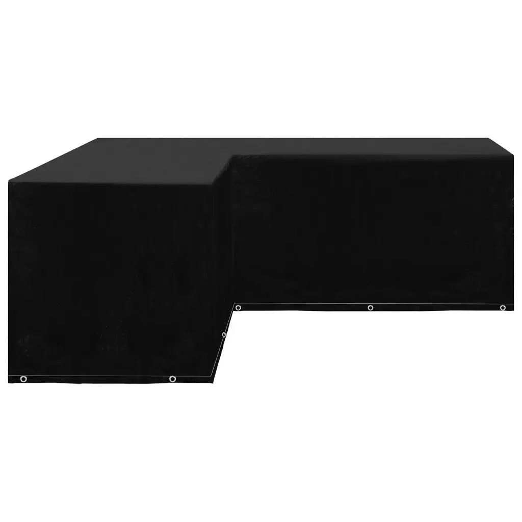 Telo per Mobili da Giardino | Telone per mobili da esterni Forma a L 12 Occhielli 250x250x90cm