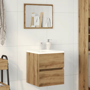 Mobile Lavabo Bagno Artigianale 41x38,5x45 cm in Truciolato 862540