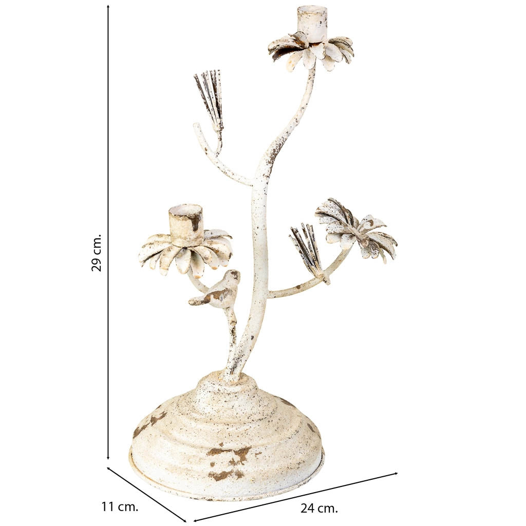 Candelabro invecchiato 24x11x29,5HCM