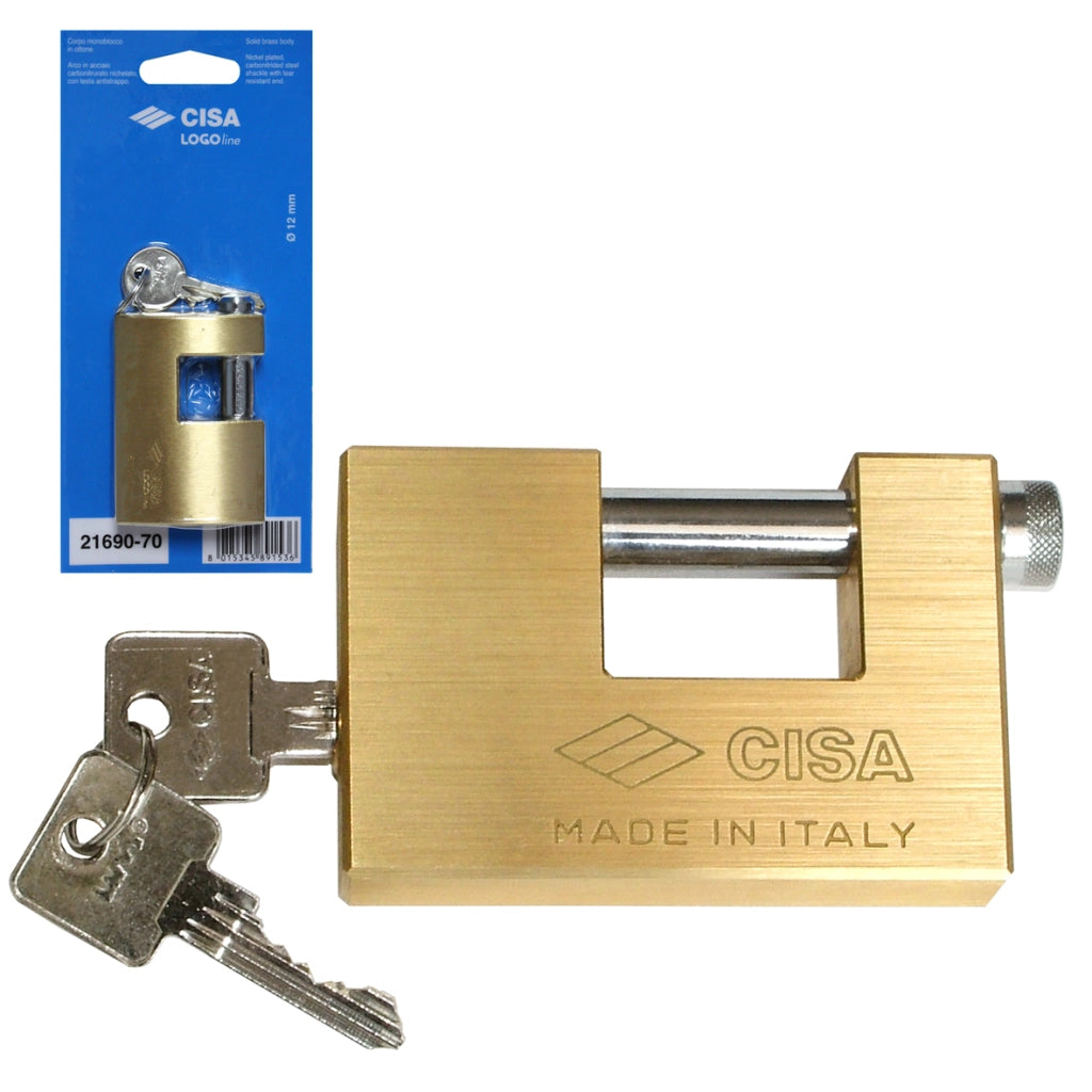 Lucchetto Cisa Antiscasso Mm.70 21690-70