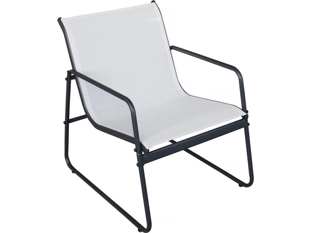 Set di mobili da giardino in metallo "Fortaleza" - 4 posti - Beige