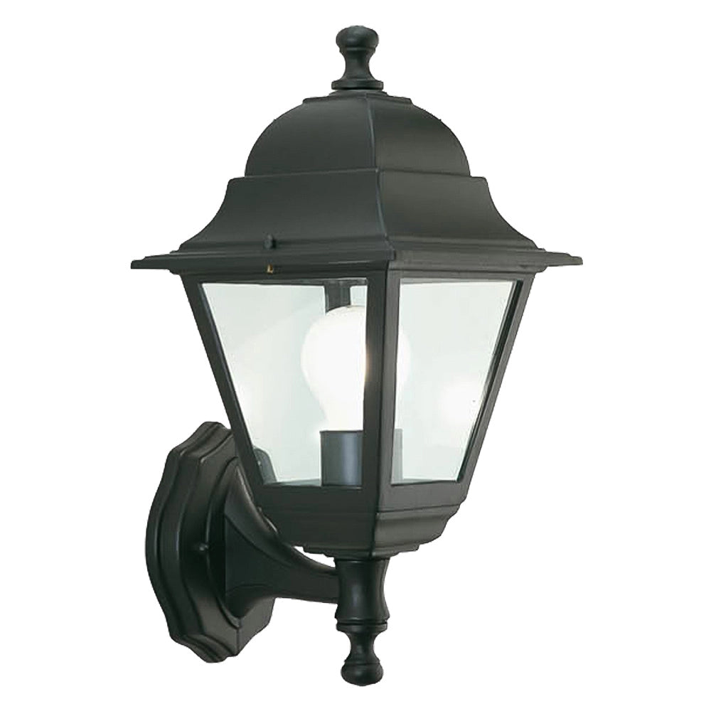 LANTERNA 'OLD' in alto - cm.37 x 18 x 20 nero  - I-LUCE BY SOVIL