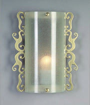 Plafoniera Casablanca 1xE27 vetro rettangolare Candellux