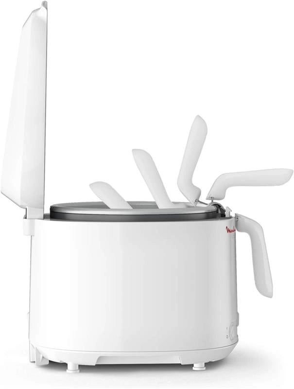 MOULINEX AF2031 FRIGGITRICE AD OLIO ELETTRICA CON CESTELLO CAPACITÀ 1,8LT  COLORE BIANCO