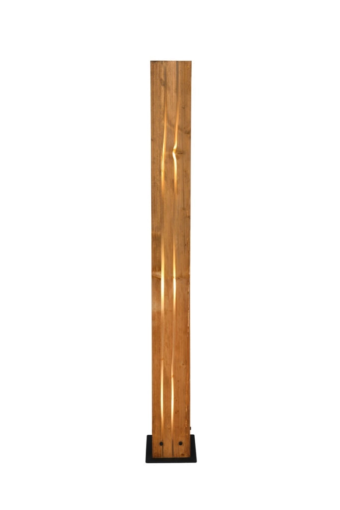 Lampada da terra KARUNI Trio legno chiaro 121cm 3xE27