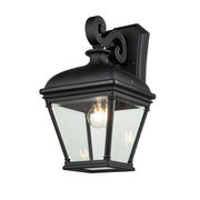 Applique esterna classica nera E27 60W Bayview Elstead