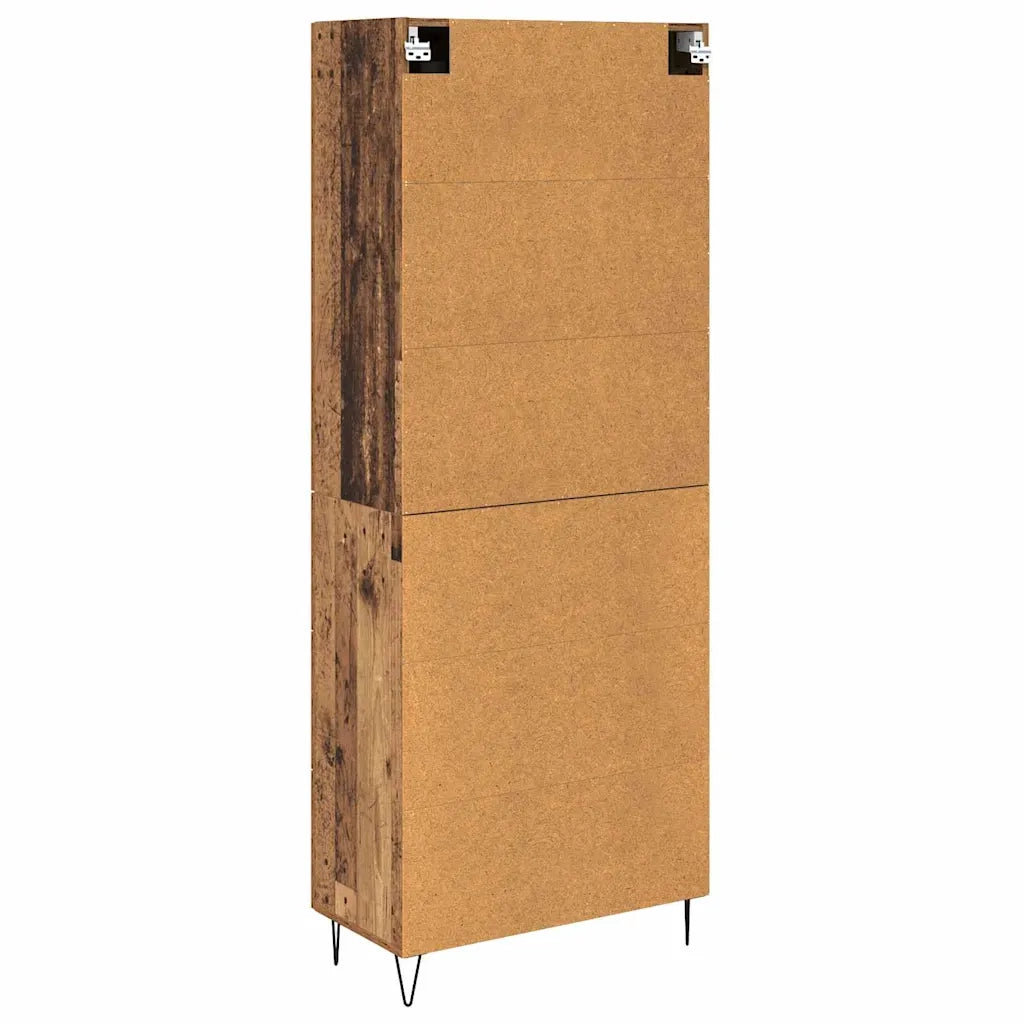 Credenza con cassetto 2 pcs Legno vecchio Legno multistrato 3415625