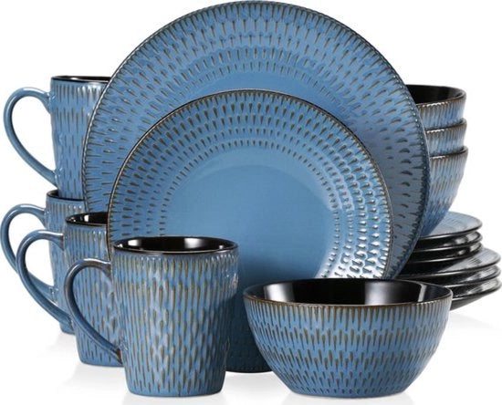 Set di Cucina da 32 Pezzi - Completo e Sostenibile per 8 Persone