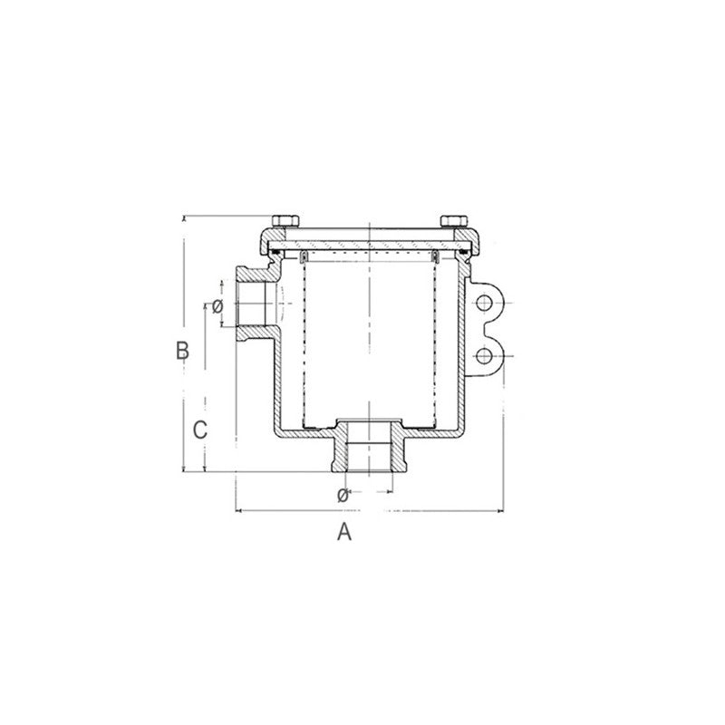 FILTRO ACQUA IONIO 3/4' IONIO WATER FILTER  3/4'