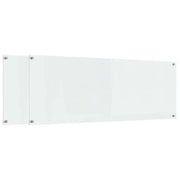 Schienale da cucina 2 pz Trasparente 110 x 40 cm CFW4221806