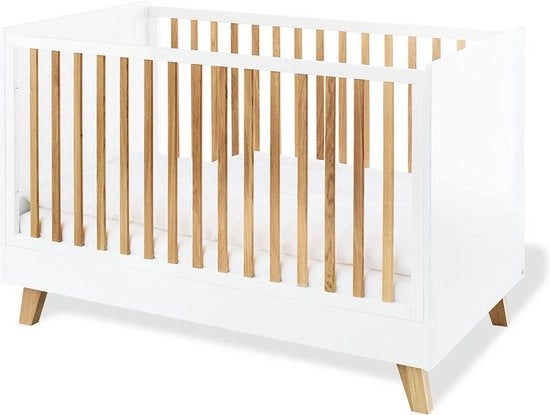 Culla per bambini - Convertibile - Letto per bambini - Adattabile a diverse altezze - 145 cm x 75 cm x 93 cm