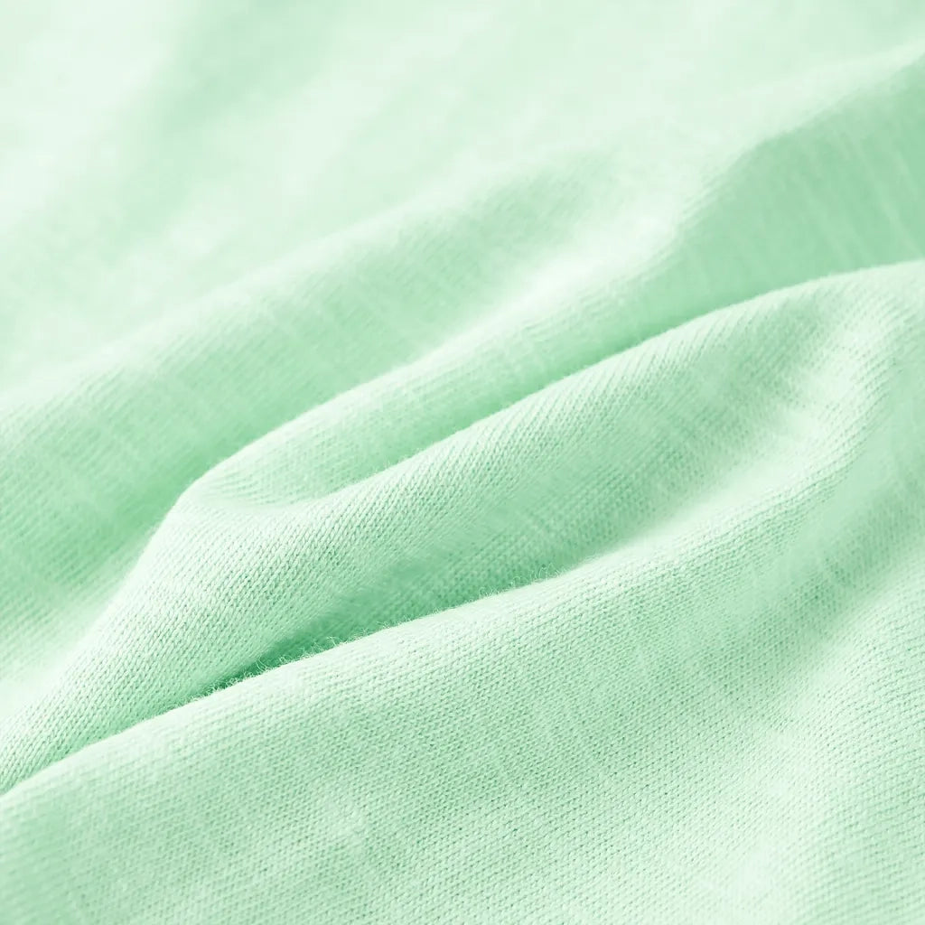 Maglietta da Bambino Verde Chiaro 128 12557