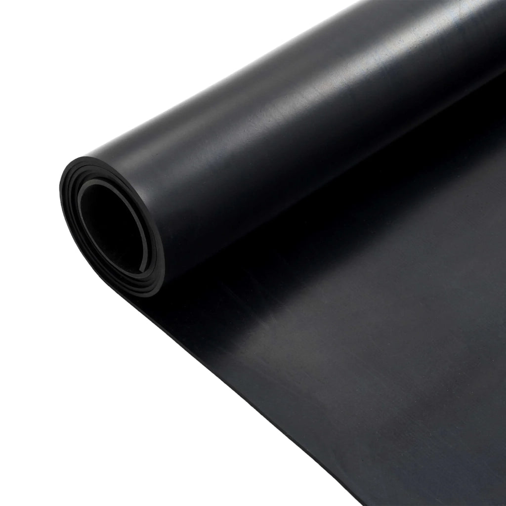 Tappeto per pavimento Nero 1,2 x 2 m Gomma 42046738