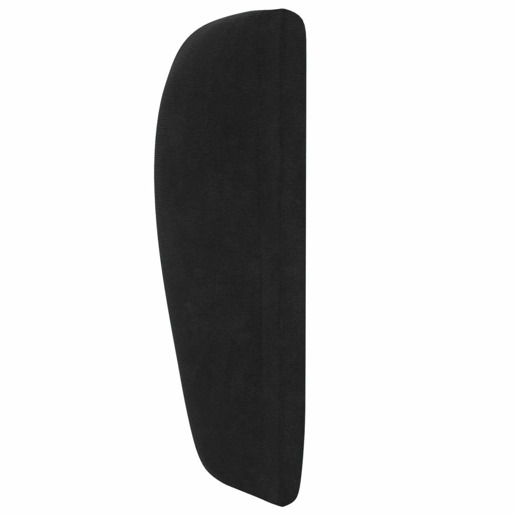 Orecchia della Testata Nero 40 x 23 x 6 cm Velluto 346552