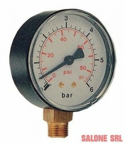 MANOMETRO PER ELETTROPOMPE AUTOCLAVE
