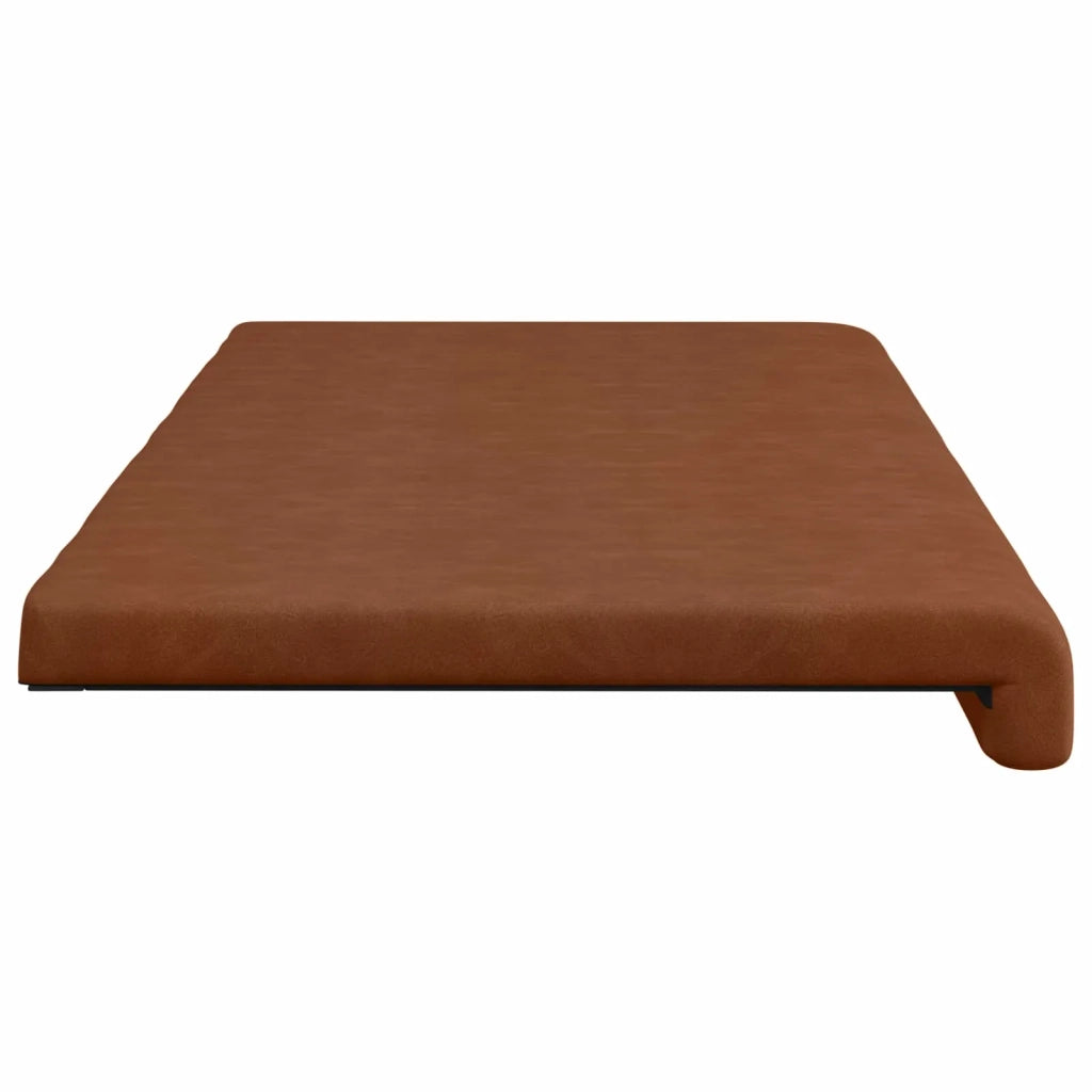 Cuscino per panchina Similpelle Marrone Profondità 35 cm 42043353