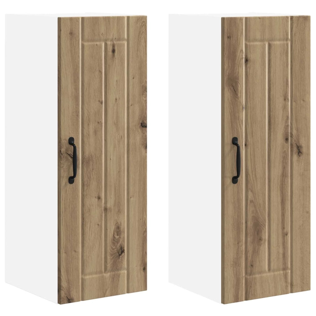 Pensile da cucina | Armadietto a muro LUCCA 2 pz Rovere Artigianale
