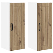 Pensile da cucina | Armadietto a muro LUCCA 2 pz Rovere Artigianale