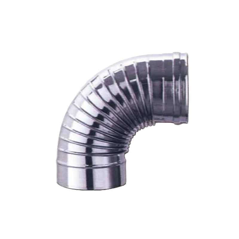 Gomito Inox 90° 14 Ala