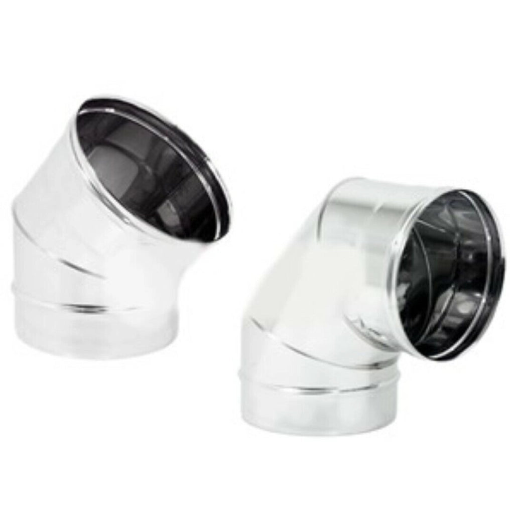 Curva Inox 90° Diametro 120 304L - Zinco Calabria
