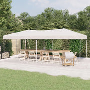 Tenda per Feste Pieghevole Bianco 3x6 m 93538
